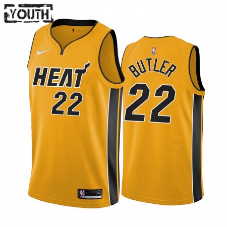 Maillot Basket Miami Heat Jimmy Butler 22 2020-21 Earned Edition Swingman - Enfant